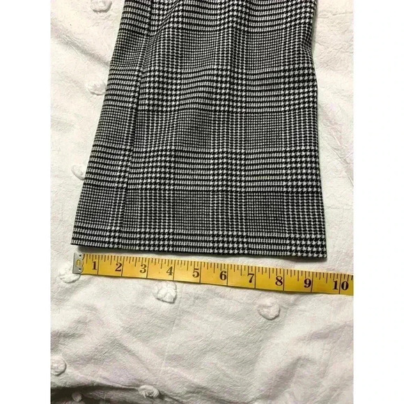 Talbots Raleigh Pants Classic Houndstooth Print Wool Blend Size 6 Petite Career - Picture 5 of 7